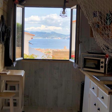 Appartement studio pirate climatisé, avec terrasse à La Ciotat Extérieur photo